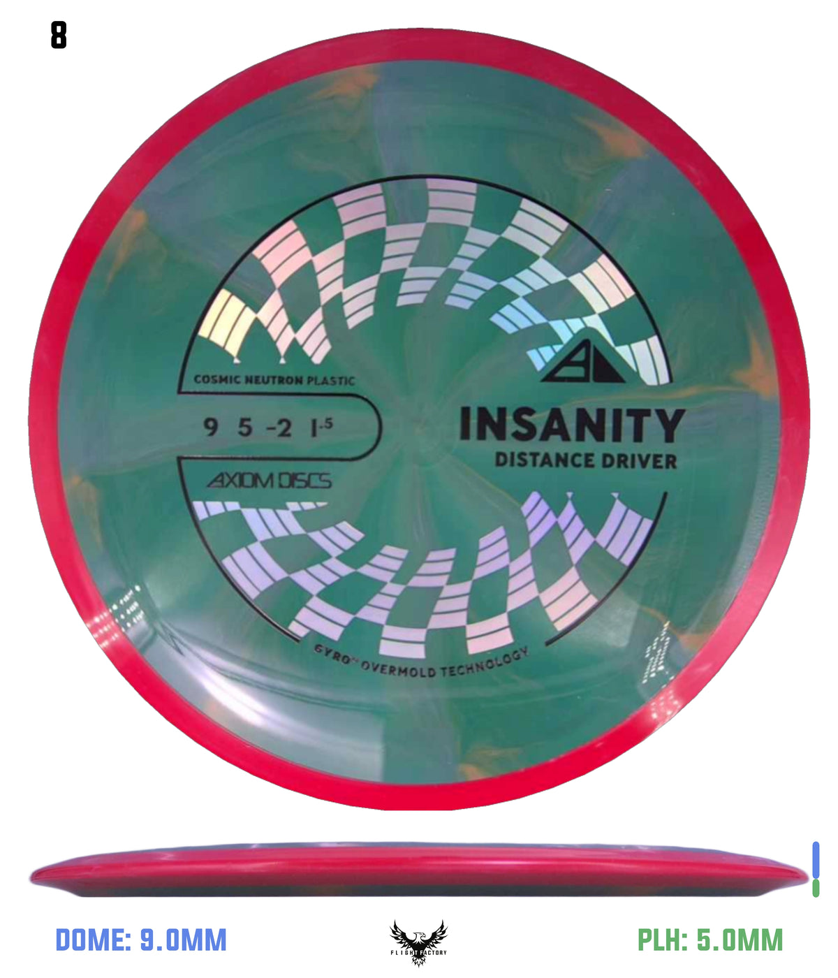 Axiom Cosmic Neutron Insanity - New Stock Stamp