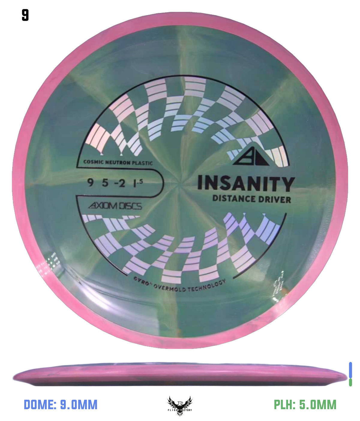 Axiom Cosmic Neutron Insanity - New Stock Stamp