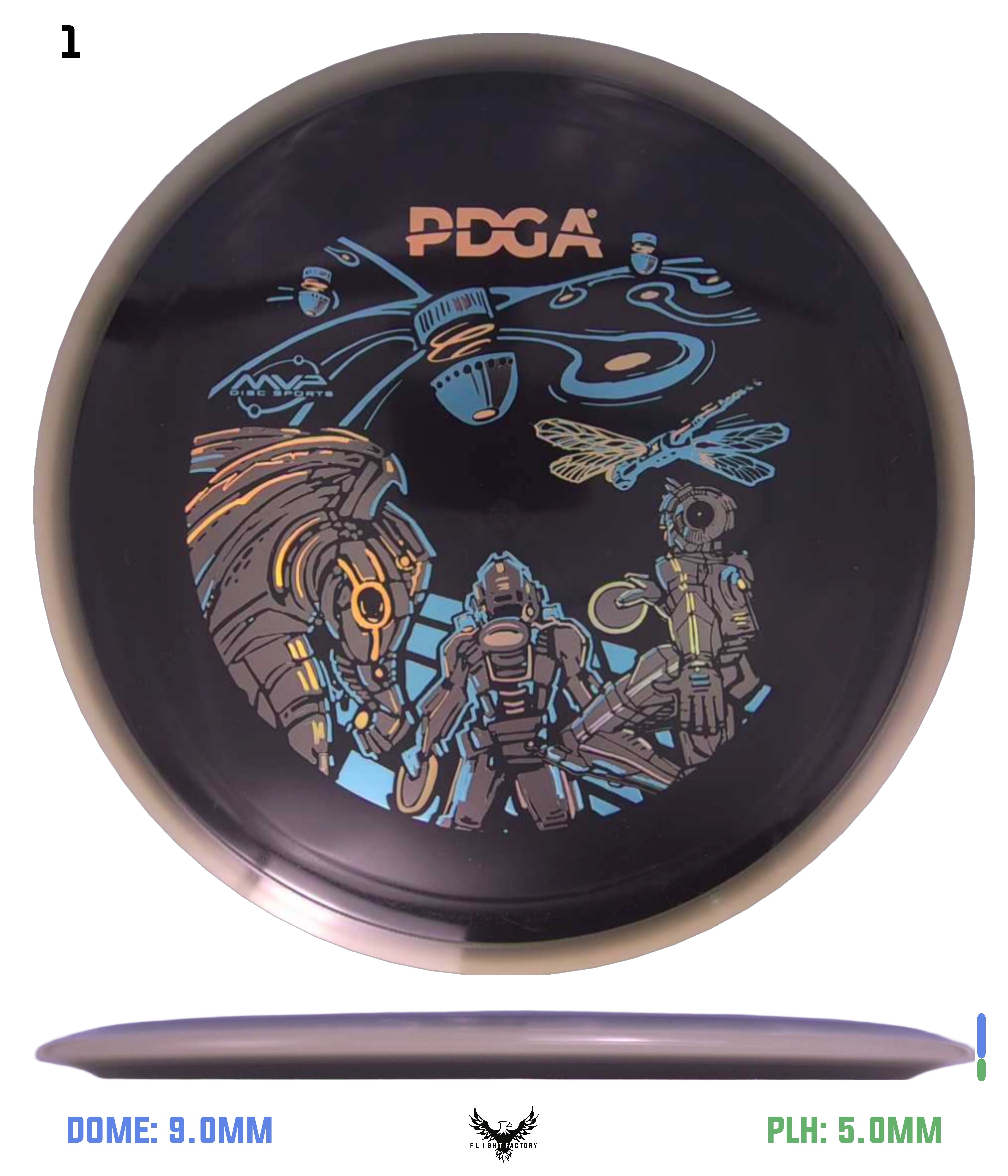 Axiom R2 Eclipse Insanity - 2024 PDGA - Flight Factory Discs