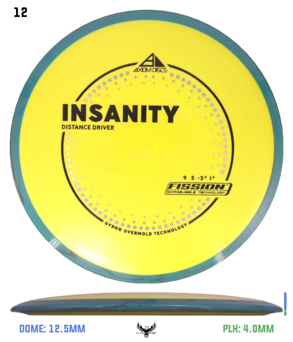 Axiom Fission Insanity - New Stock Stamp