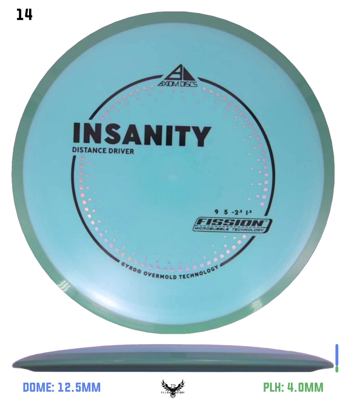 Axiom Fission Insanity - New Stock Stamp