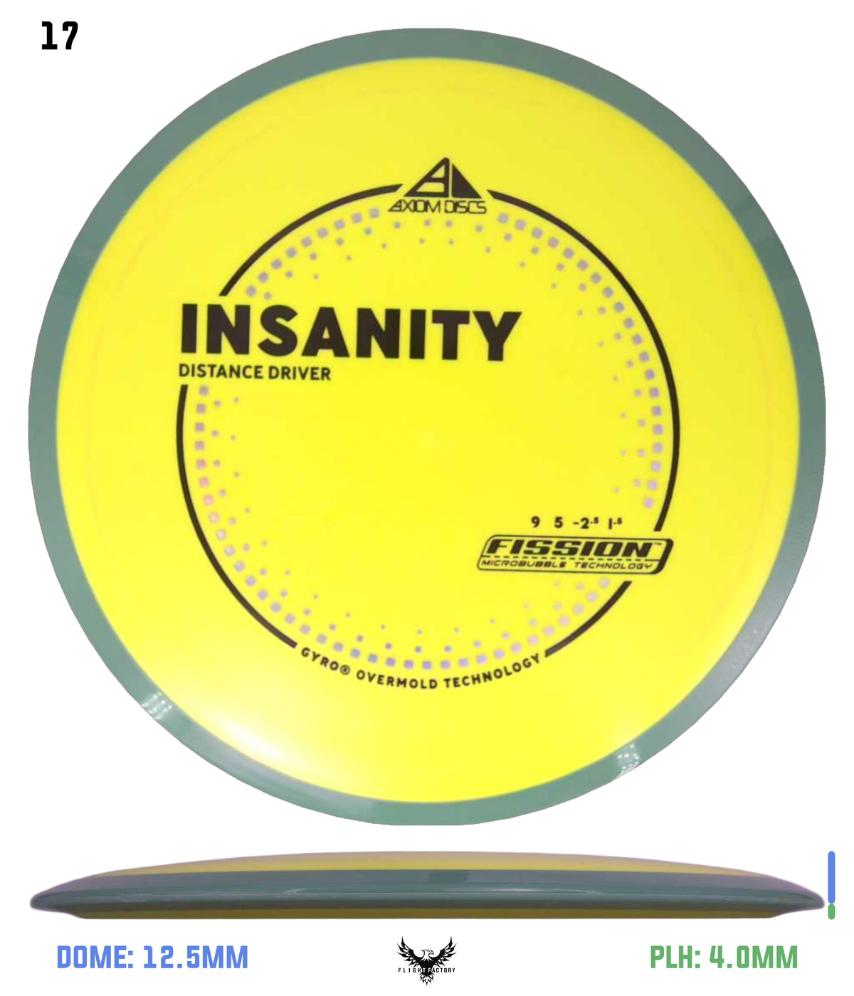 Axiom Fission Insanity - New Stock Stamp
