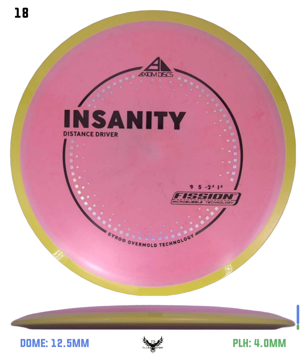 Axiom Fission Insanity - New Stock Stamp