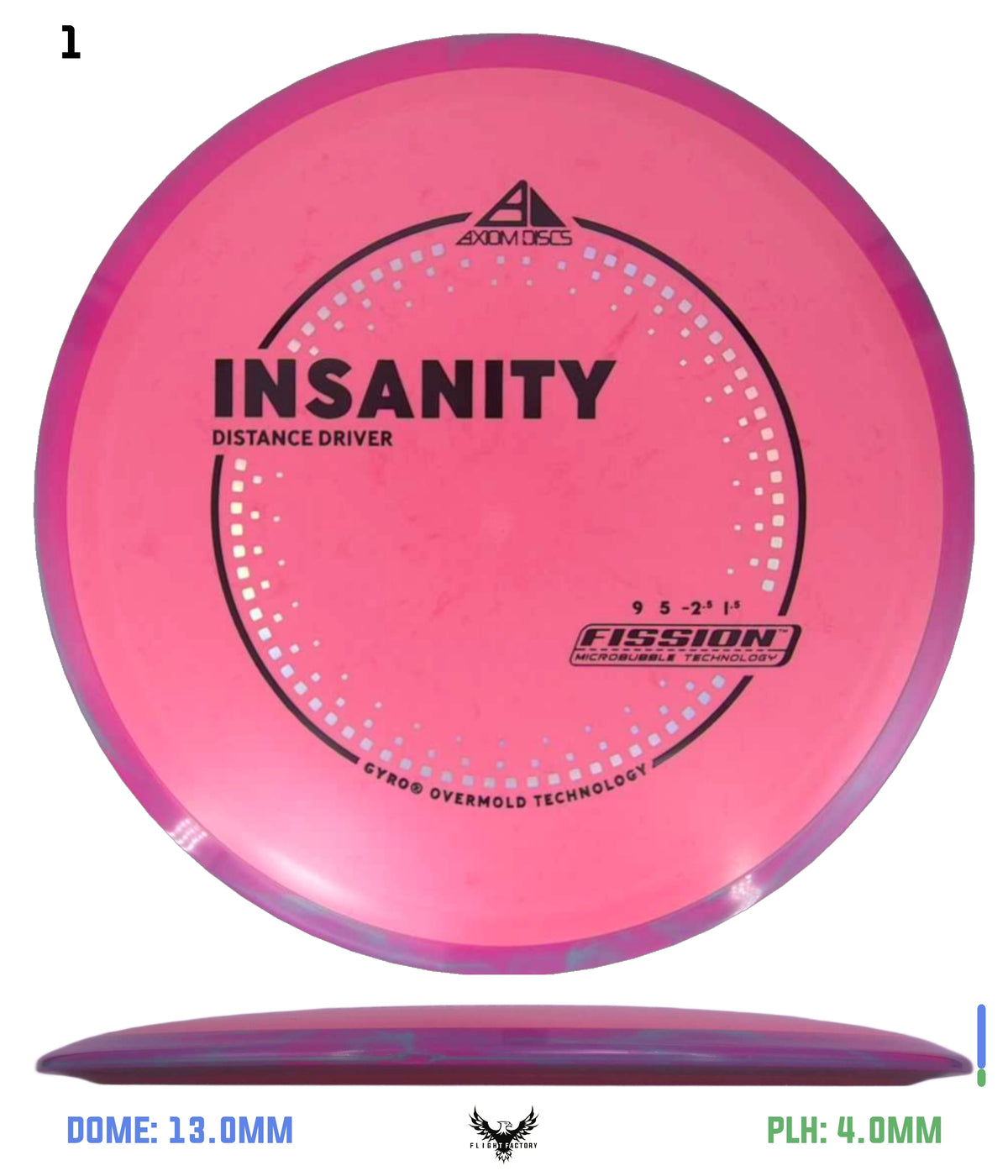 Axiom Fission Insanity - New Stock Stamp