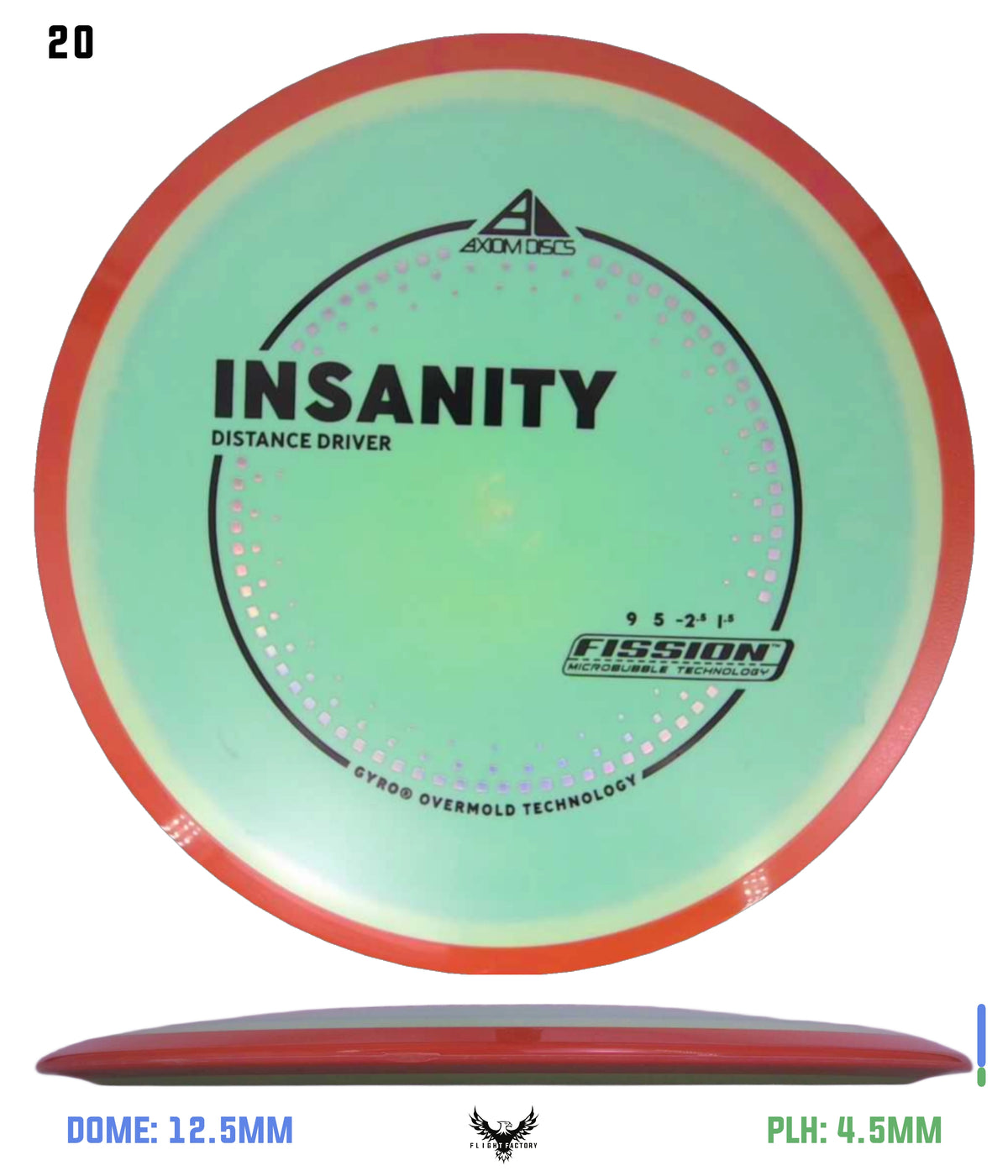Axiom Fission Insanity - New Stock Stamp