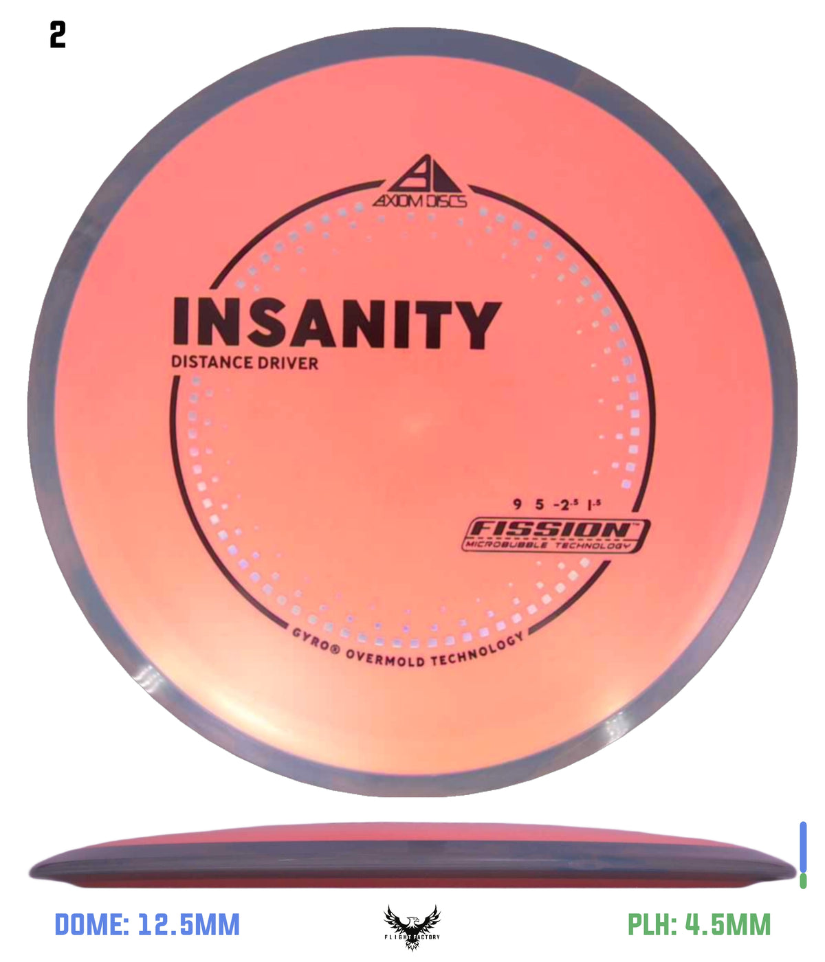 Axiom Fission Insanity - New Stock Stamp