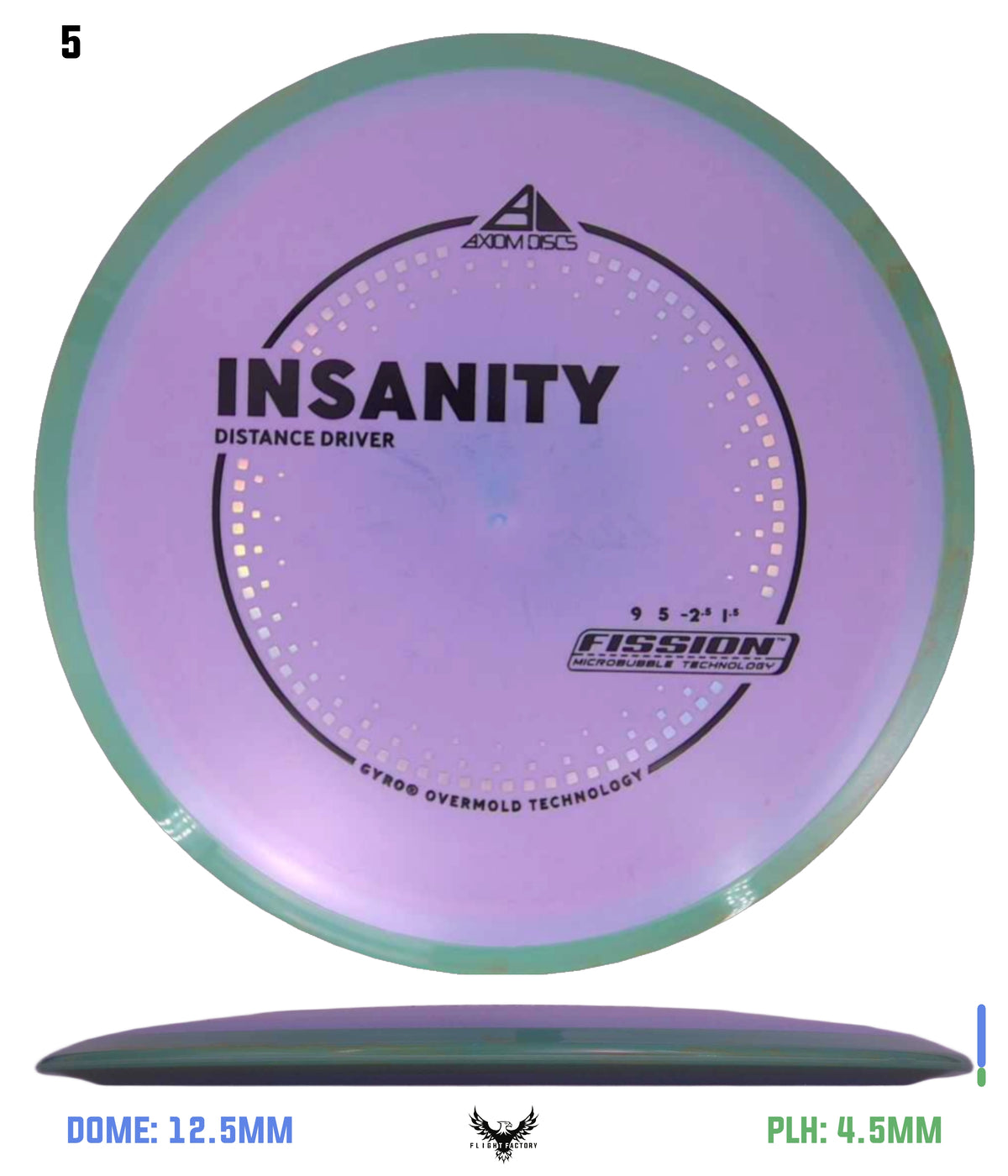 Axiom Fission Insanity - New Stock Stamp