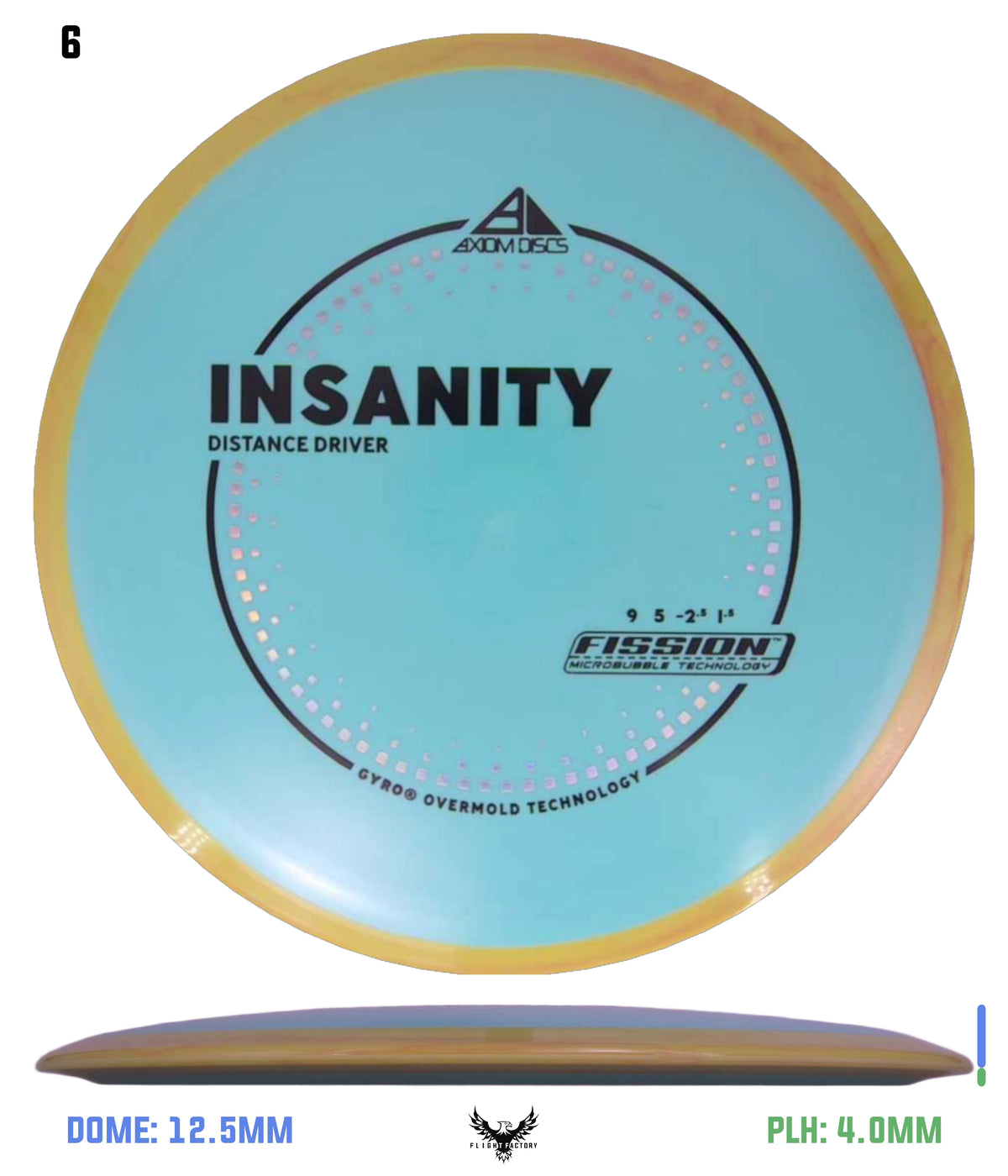 Axiom Fission Insanity - New Stock Stamp