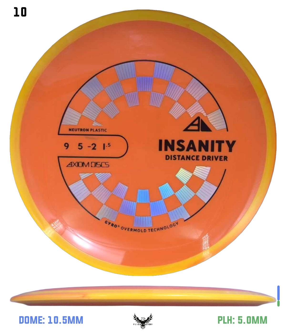 Axiom Neutron Insanity - New Stock Stamp