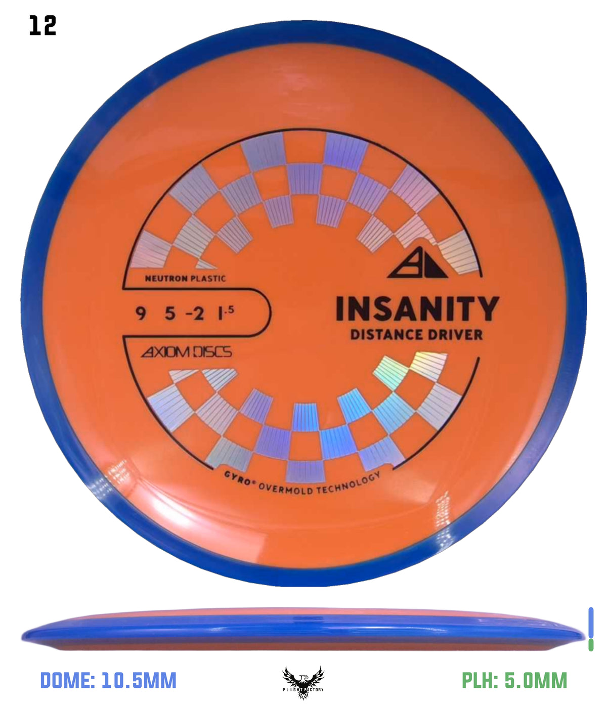 Axiom Neutron Insanity - New Stock Stamp