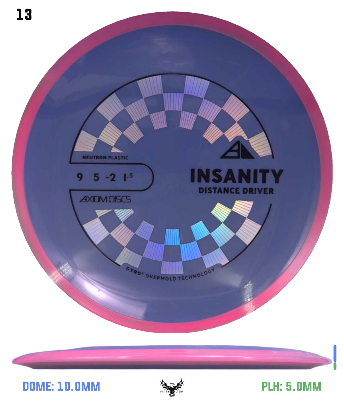 Axiom Neutron Insanity - New Stock Stamp