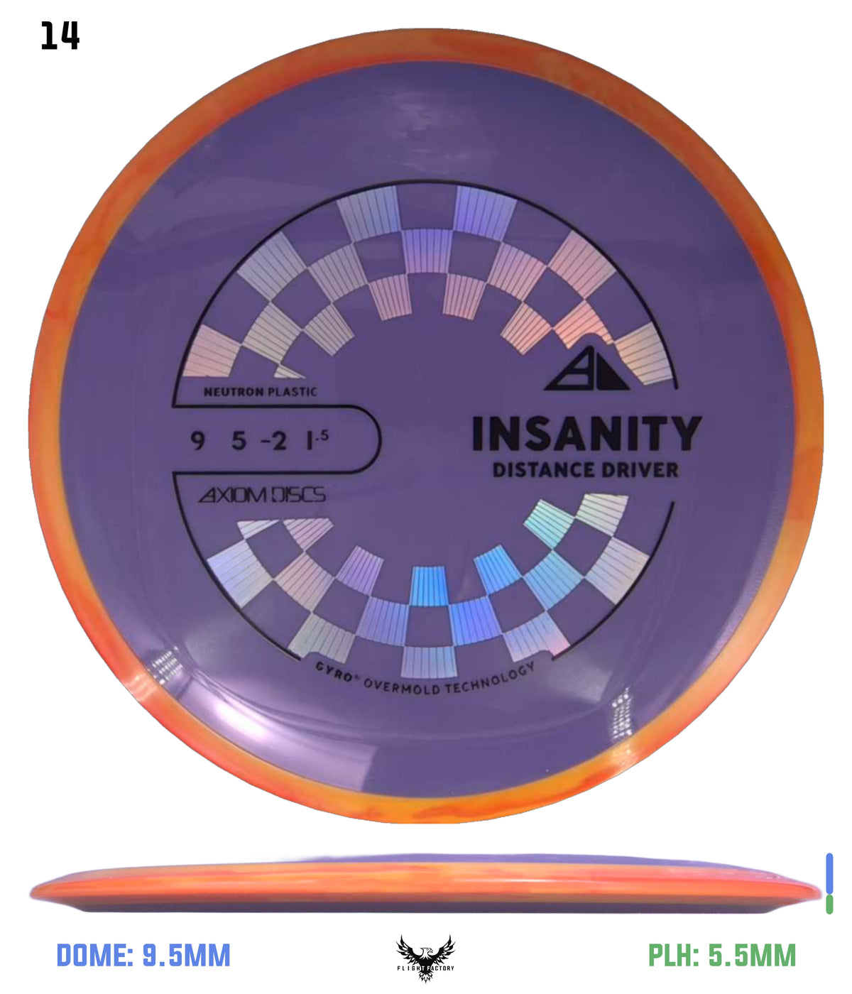 Axiom Neutron Insanity - New Stock Stamp