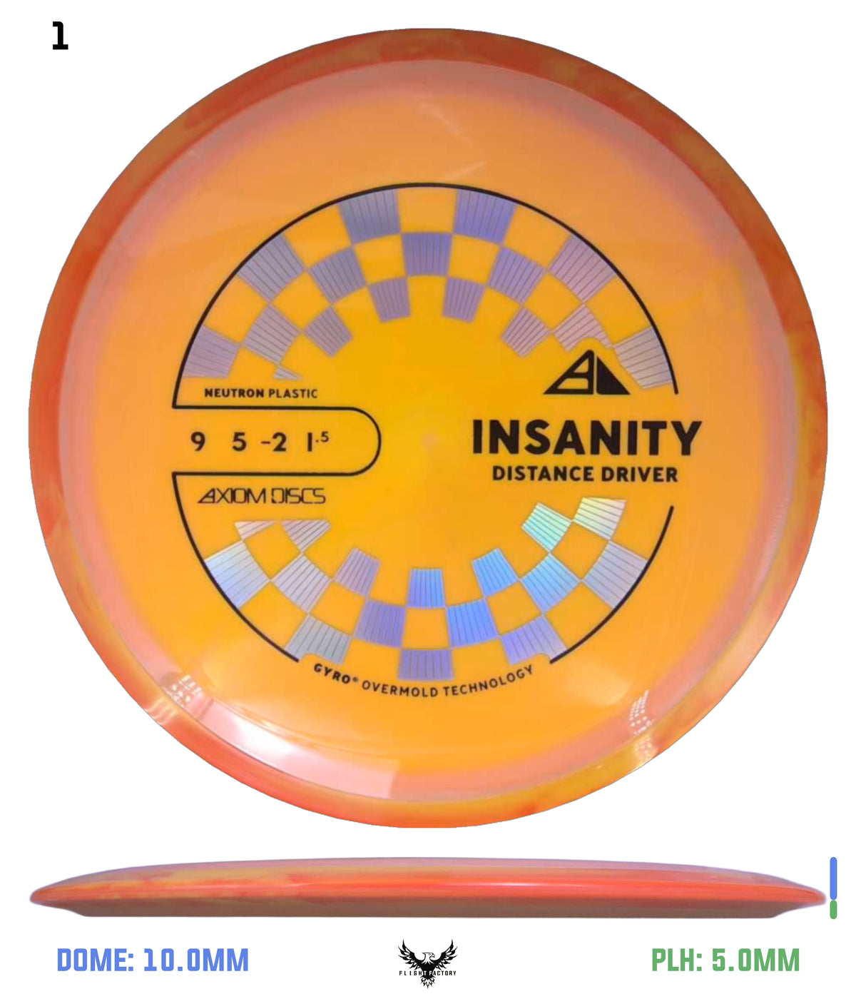 Axiom Neutron Insanity - New Stock Stamp