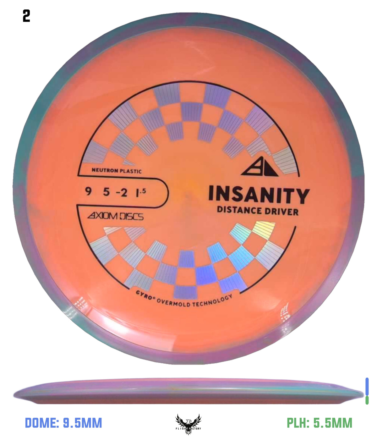 Axiom Neutron Insanity - New Stock Stamp