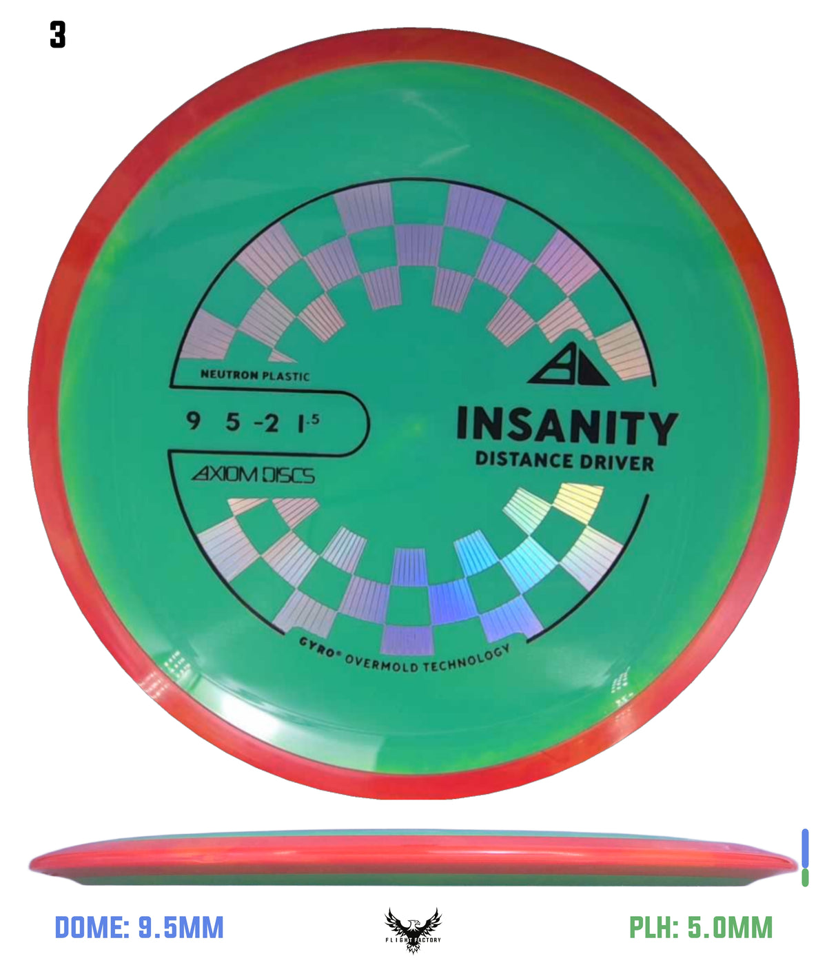 Axiom Neutron Insanity - New Stock Stamp
