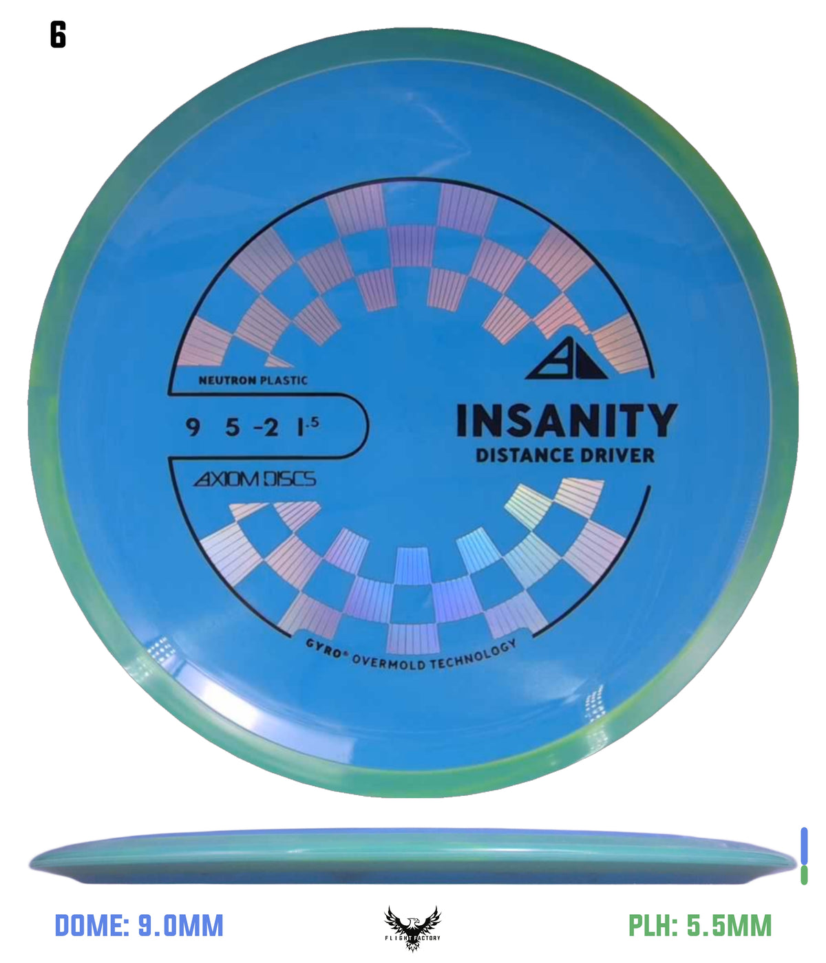 Axiom Neutron Insanity - New Stock Stamp