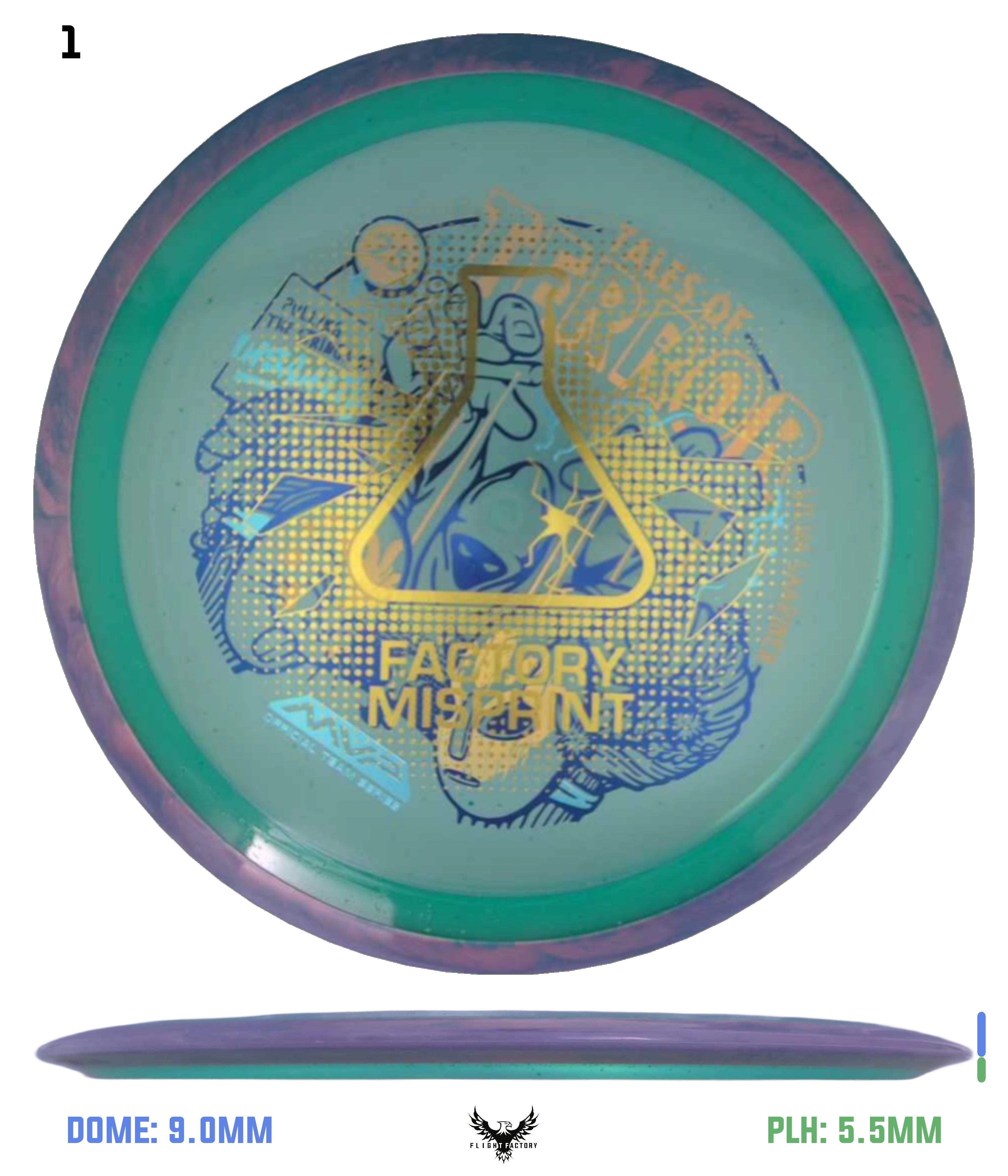 Axiom SE Particle Proton Insanity - Lab Seconds - Flight Factory Discs