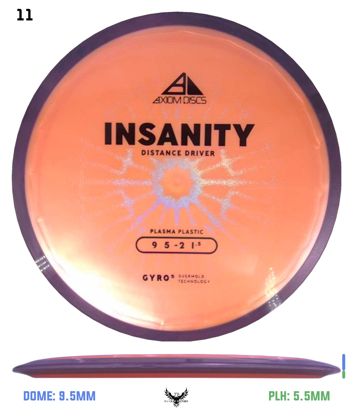 Axiom Plasma Insanity - New Stock Stamp