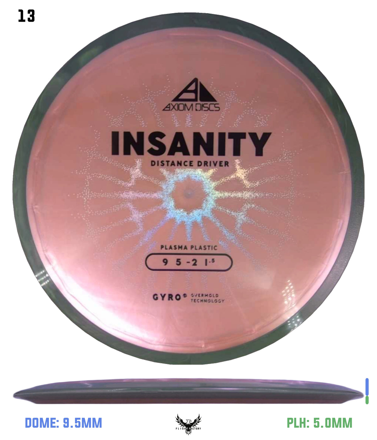Axiom Plasma Insanity - New Stock Stamp