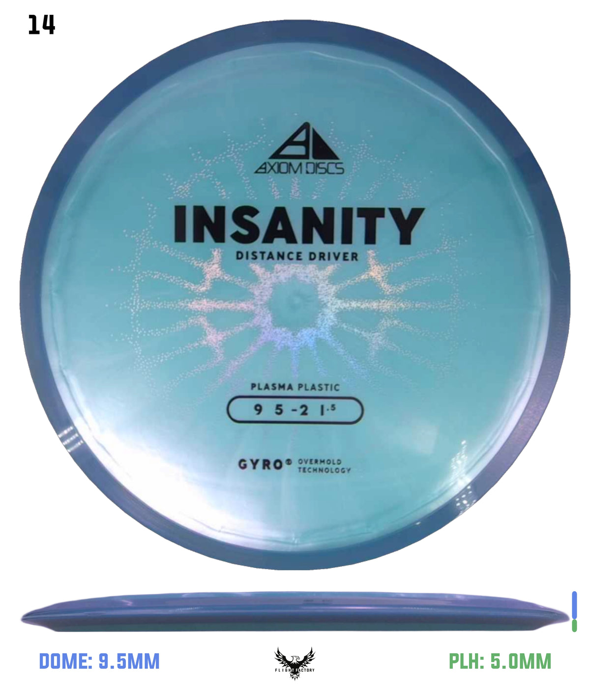 Axiom Plasma Insanity - New Stock Stamp