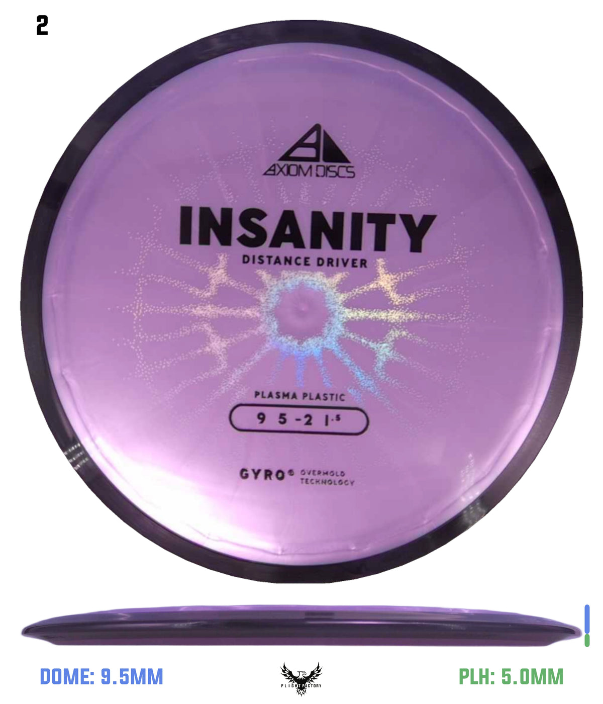 Axiom Plasma Insanity - New Stock Stamp