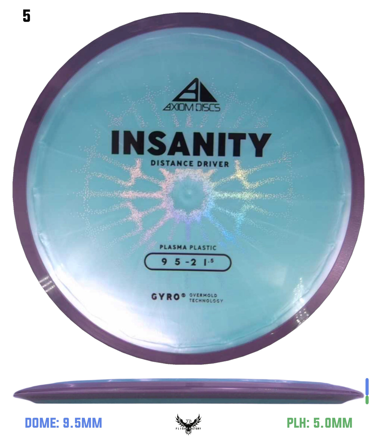 Axiom Plasma Insanity - New Stock Stamp