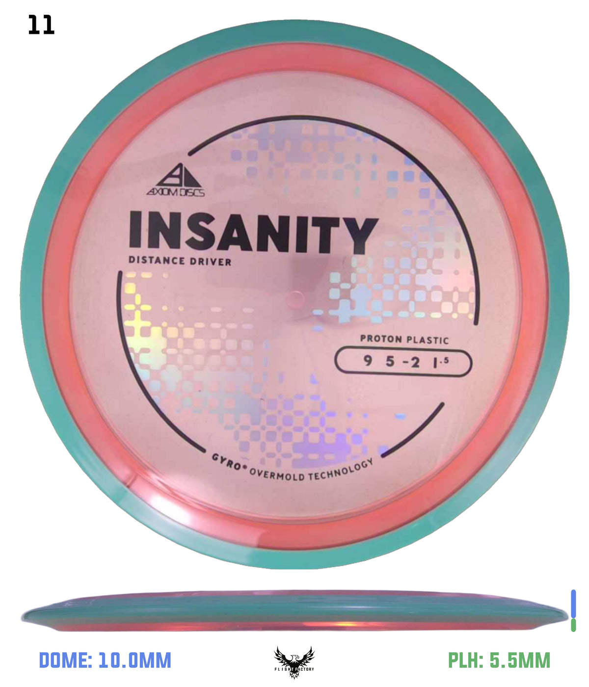 Axiom Proton Insanity - New Stock Stamp