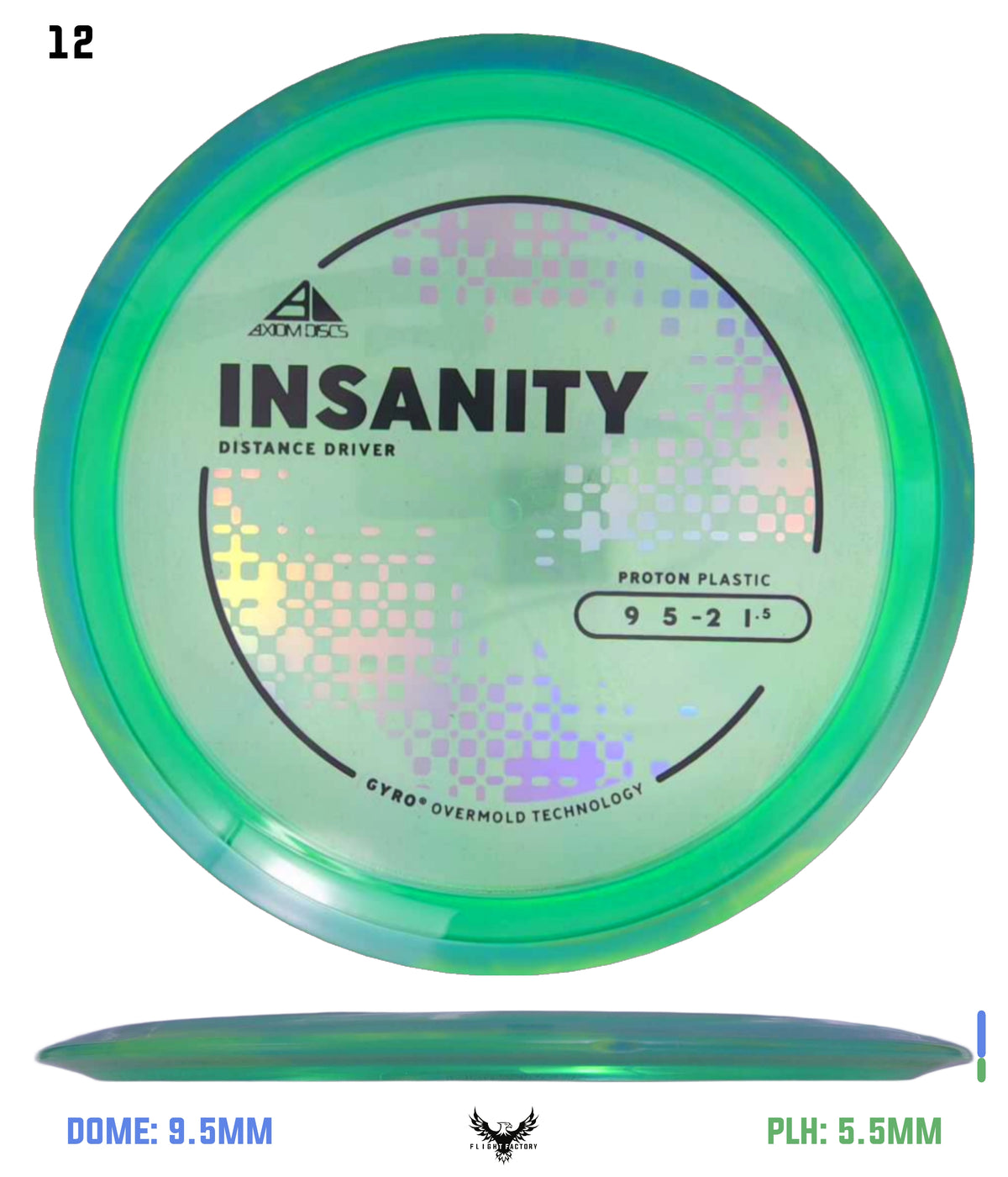 Axiom Proton Insanity - New Stock Stamp
