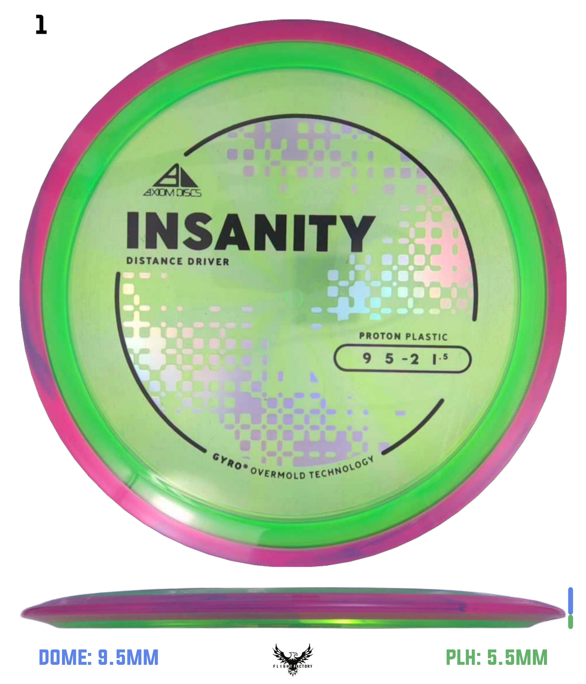 Axiom Proton Insanity - New Stock Stamp
