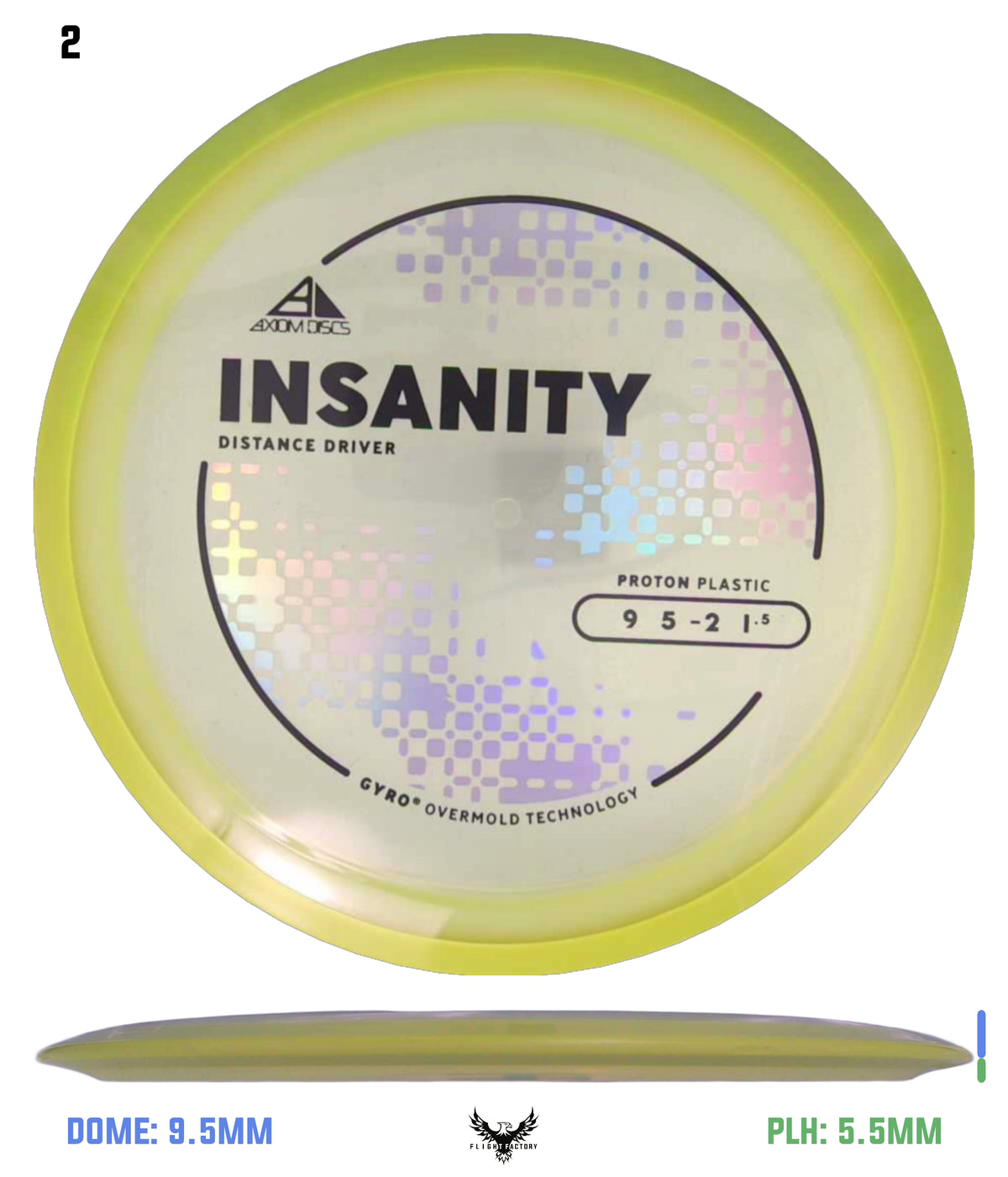Axiom Proton Insanity - New Stock Stamp