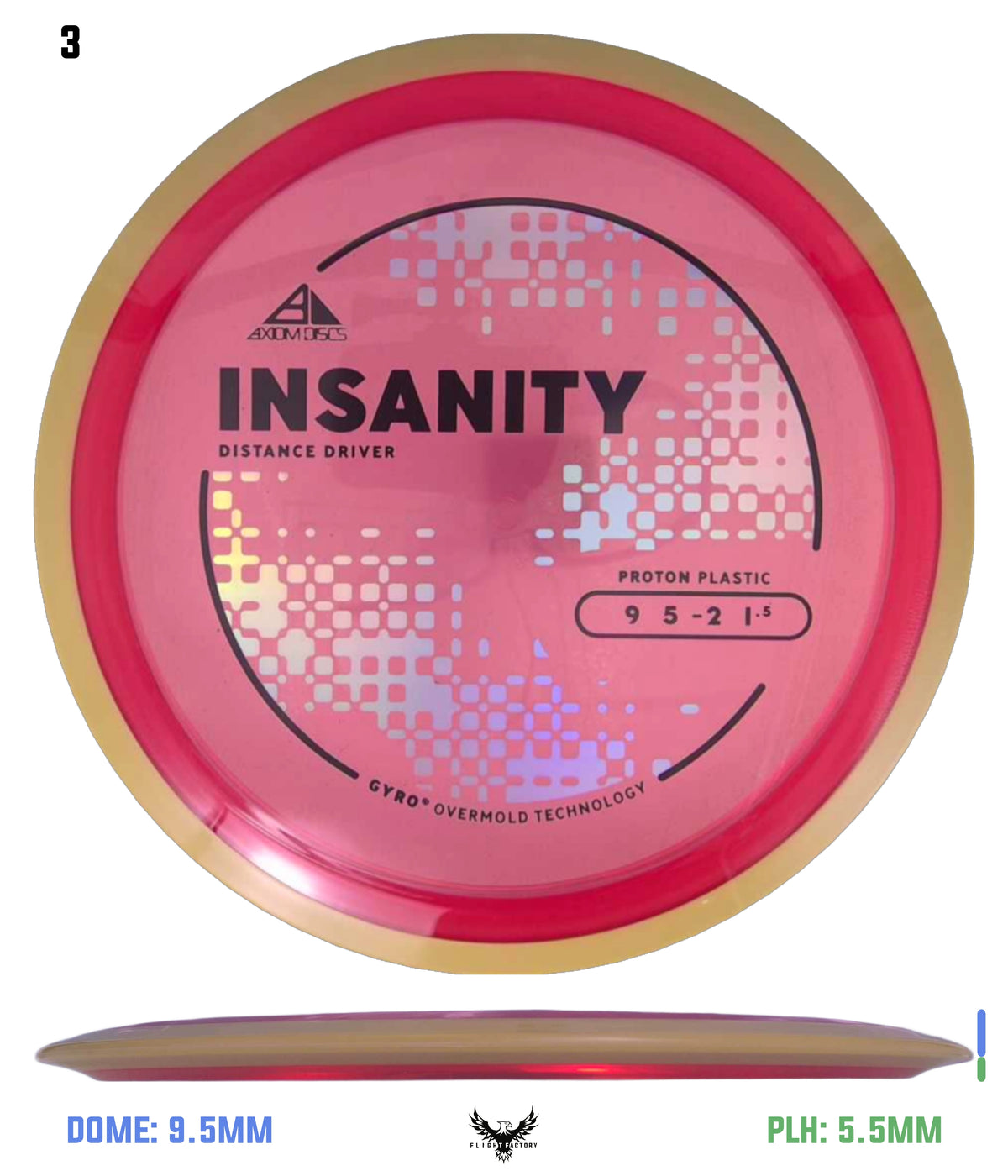 Axiom Proton Insanity - New Stock Stamp