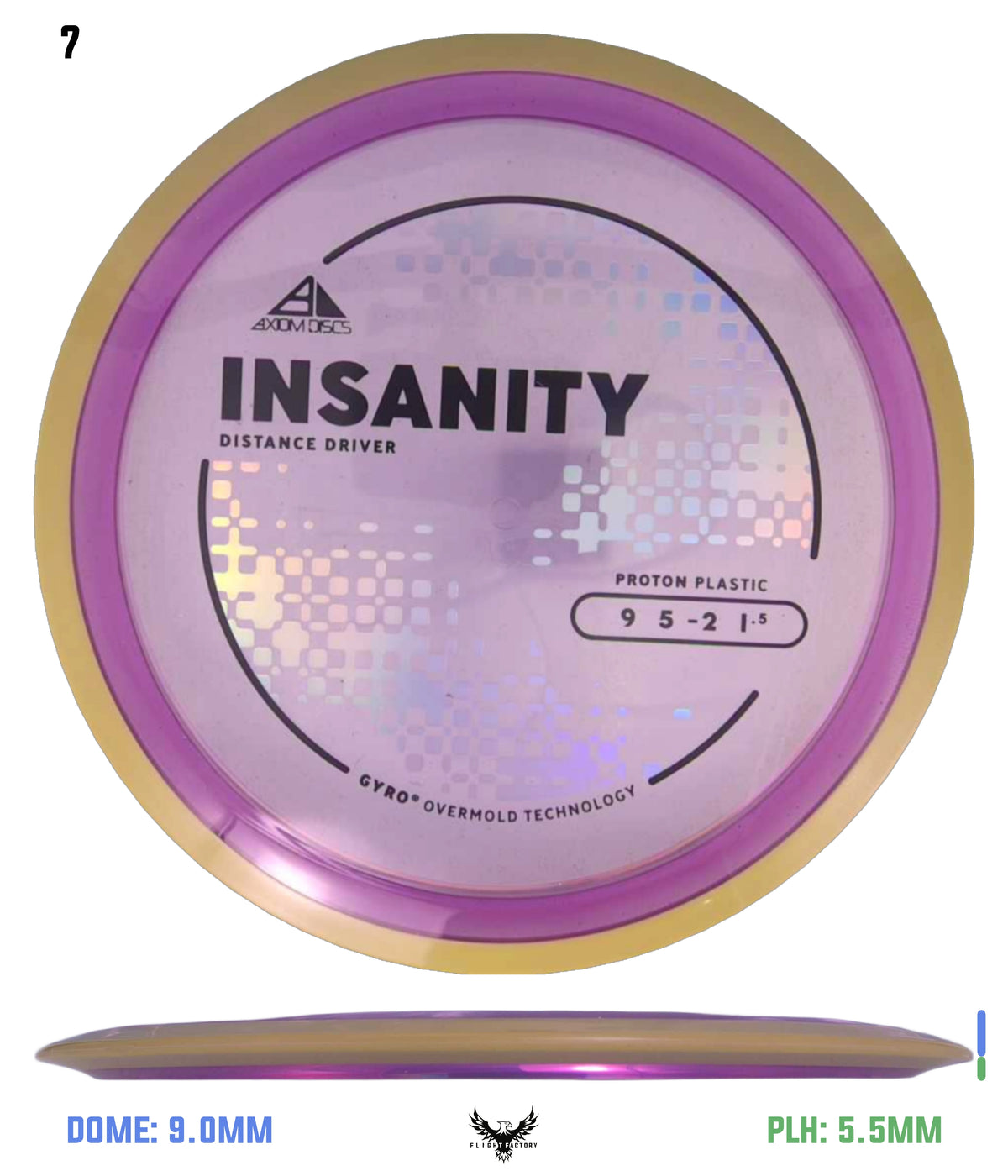 Axiom Proton Insanity - New Stock Stamp