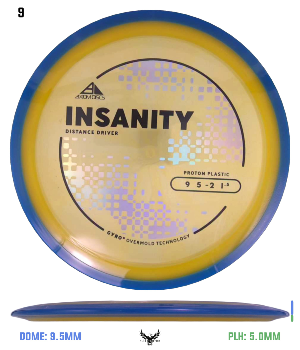 Axiom Proton Insanity - New Stock Stamp