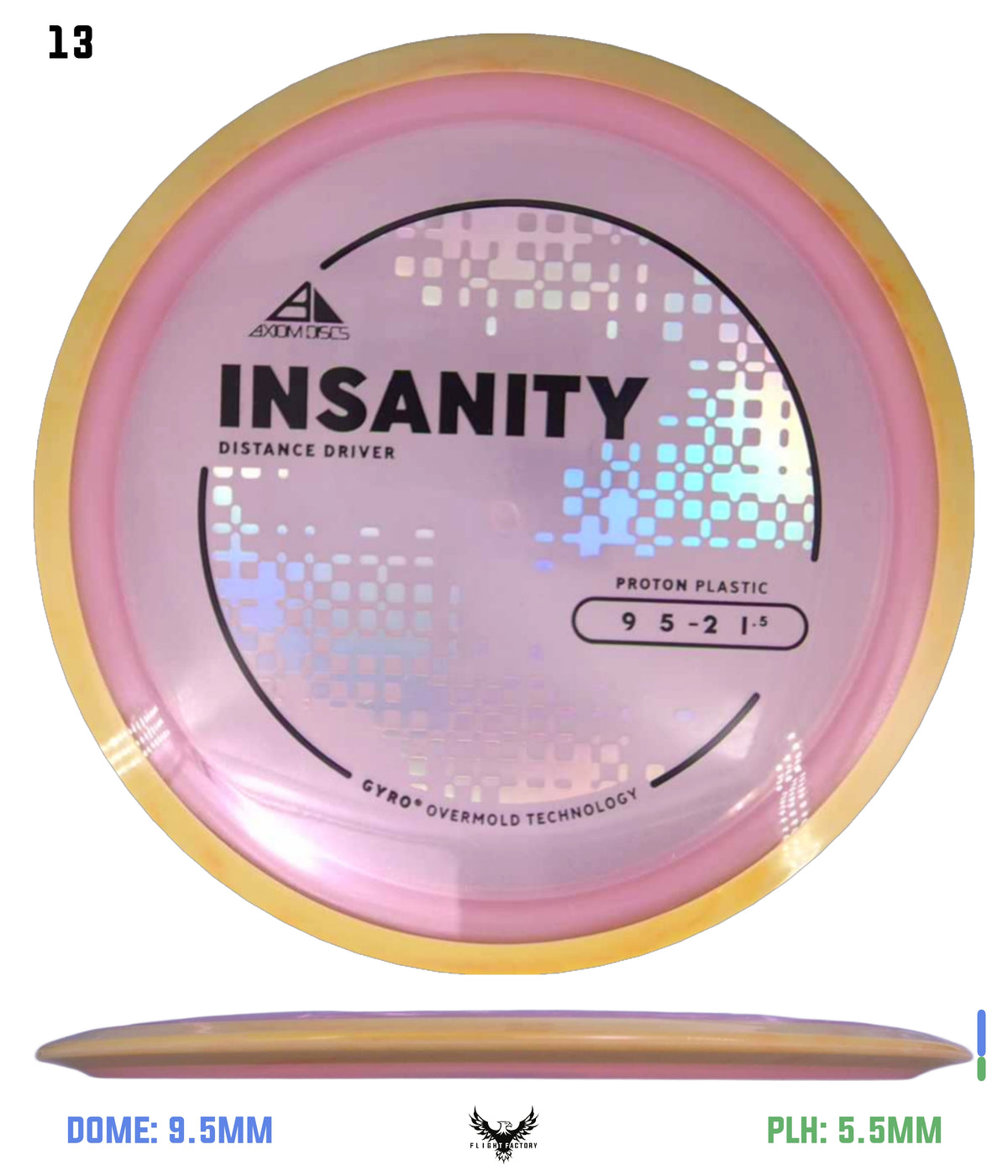 Axiom Proton Insanity - New Stock Stamp
