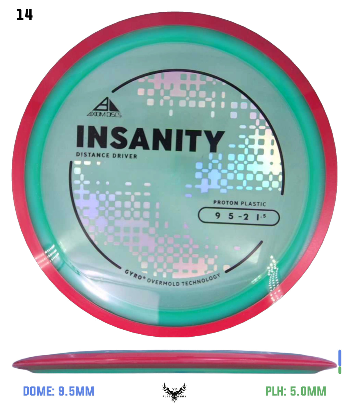 Axiom Proton Insanity - New Stock Stamp