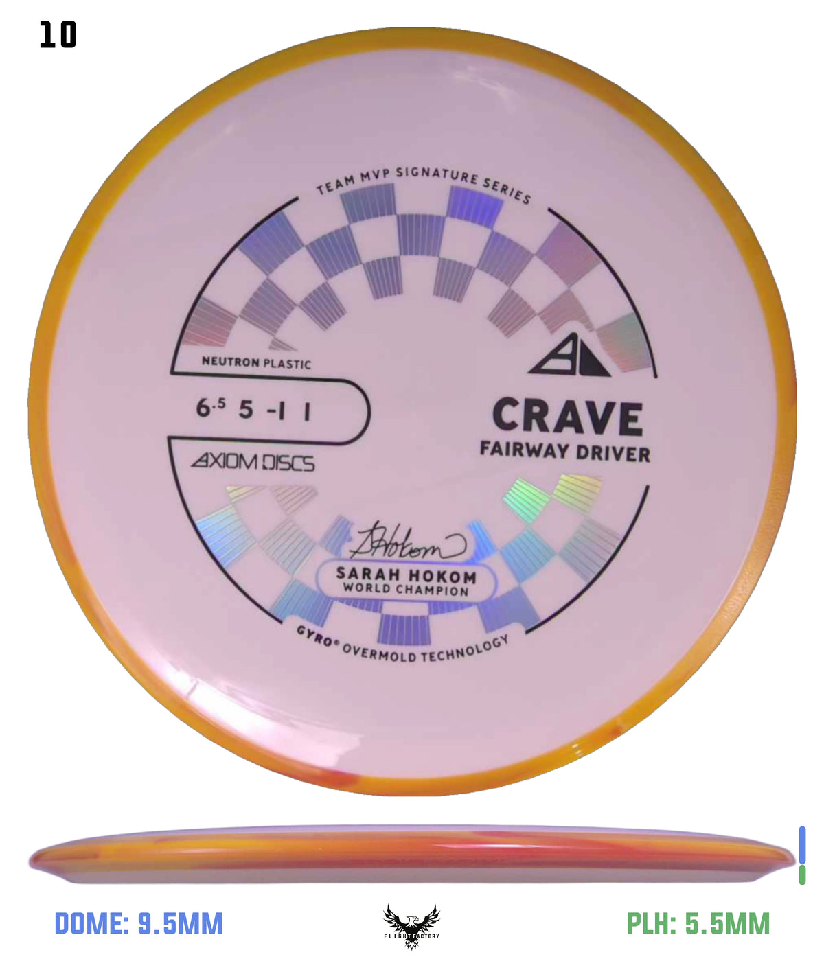 Axiom Neutron Crave - Sarah Hokom Signature Series (New Stock Stamp)