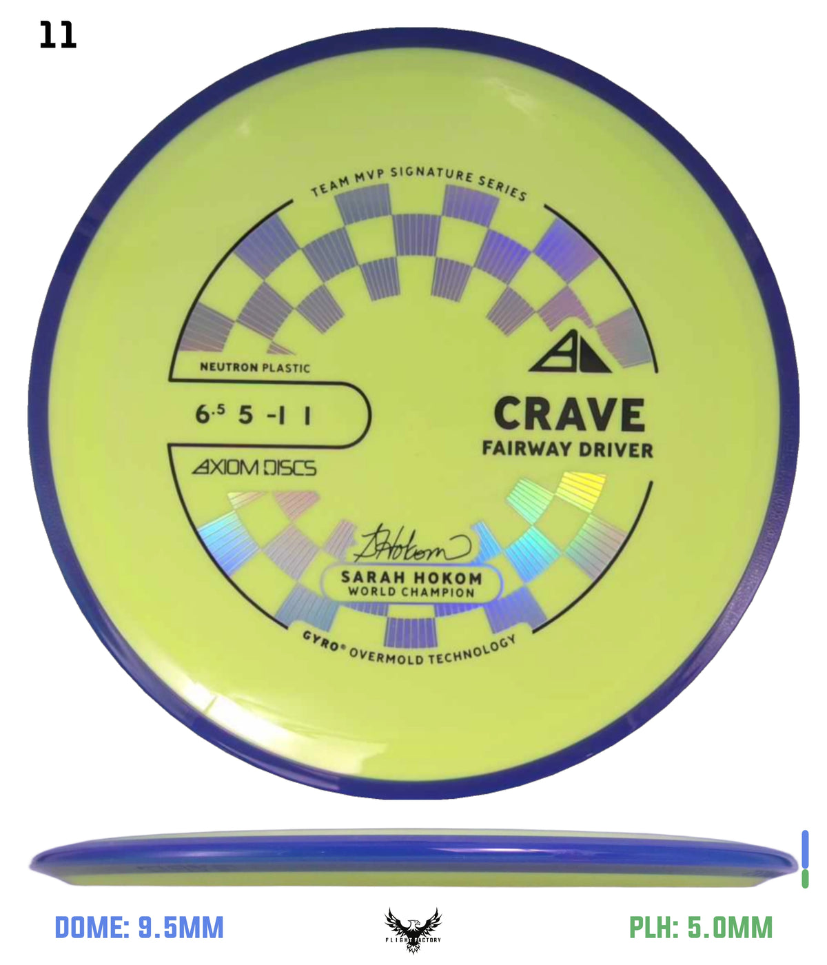 Axiom Neutron Crave - Sarah Hokom Signature Series (New Stock Stamp)