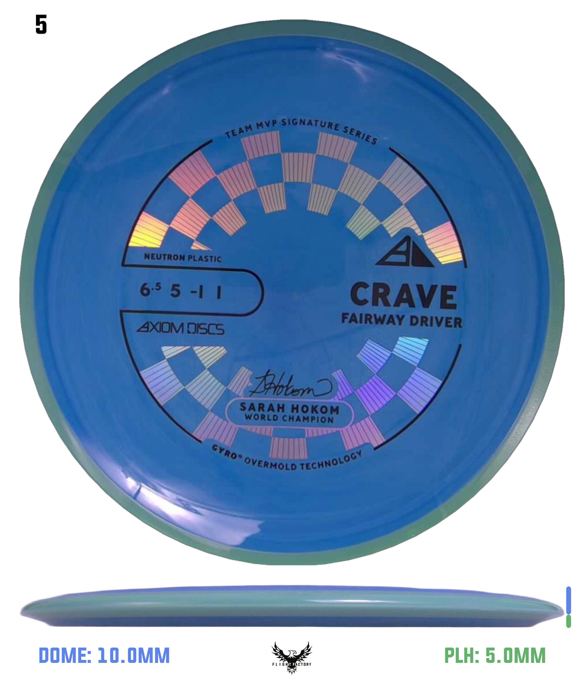 Axiom Neutron Crave - Sarah Hokom Signature Series (New Stock Stamp)