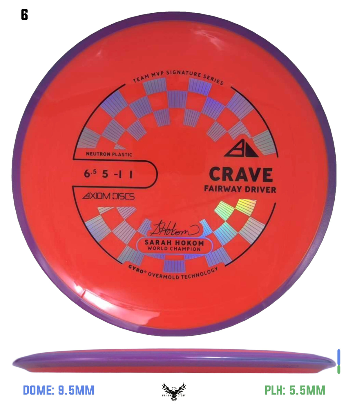 Axiom Neutron Crave - Sarah Hokom Signature Series (New Stock Stamp)