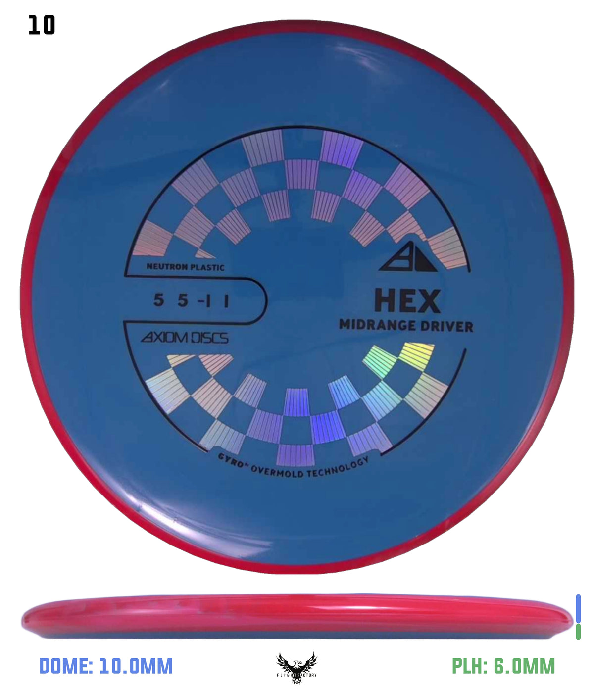 Axiom Neutron Hex - New Stock Stamp