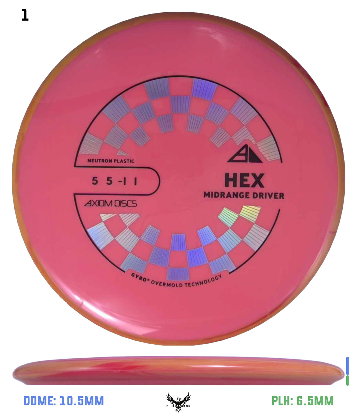 Axiom Neutron Hex - New Stock Stamp