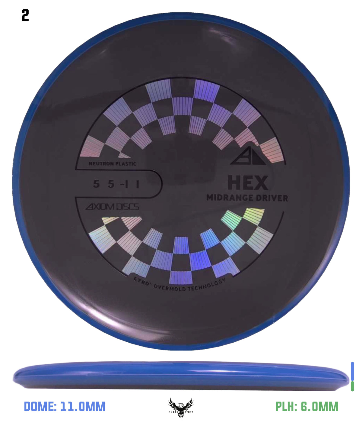 Axiom Neutron Hex - New Stock Stamp