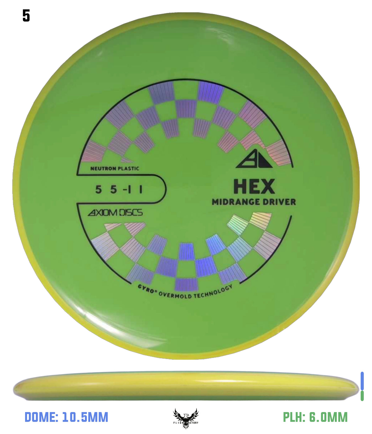 Axiom Neutron Hex - New Stock Stamp