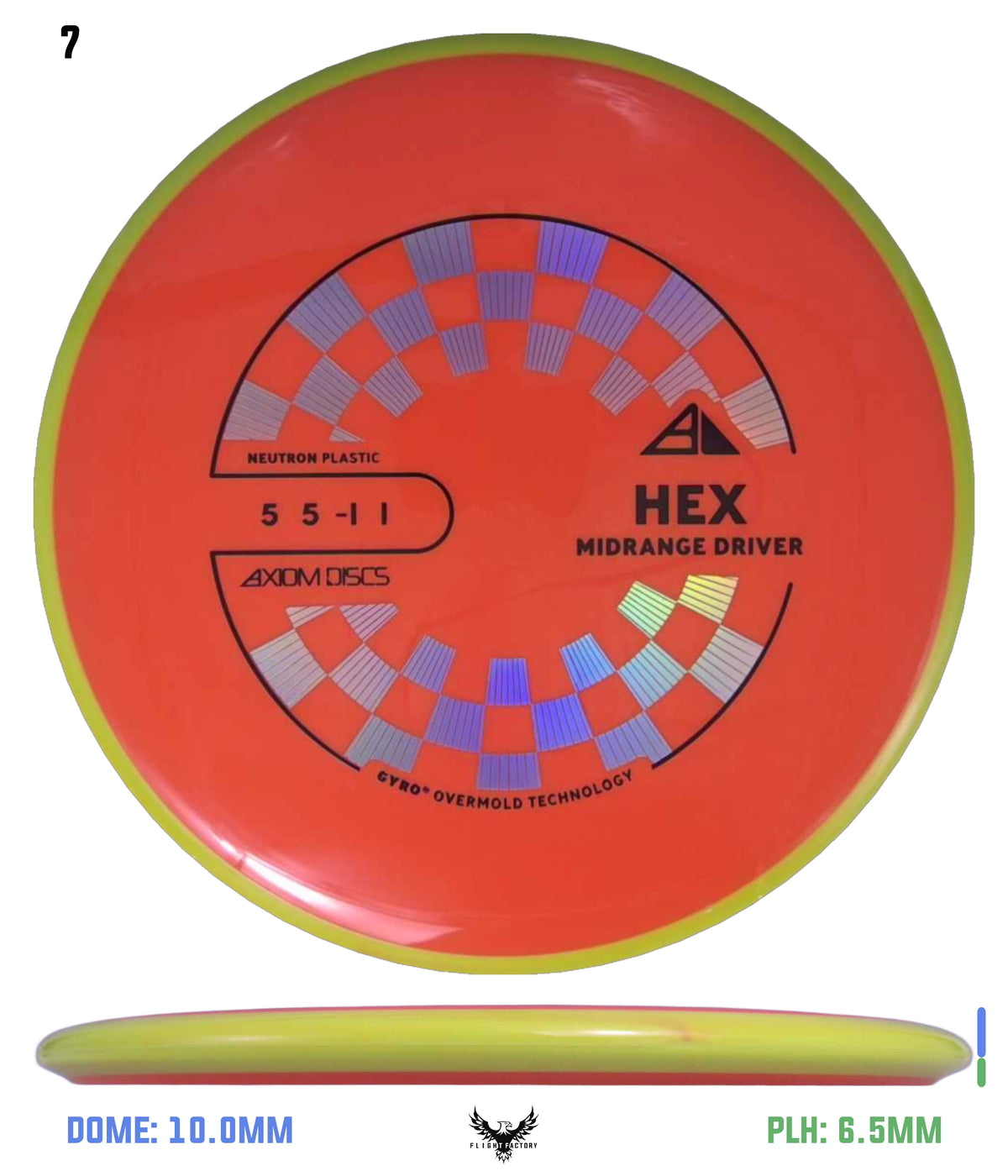 Axiom Neutron Hex - New Stock Stamp