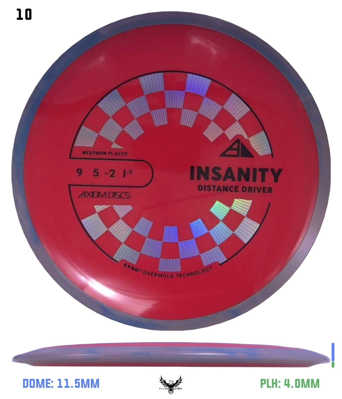 Axiom Neutron Insanity - New Stock Stamp