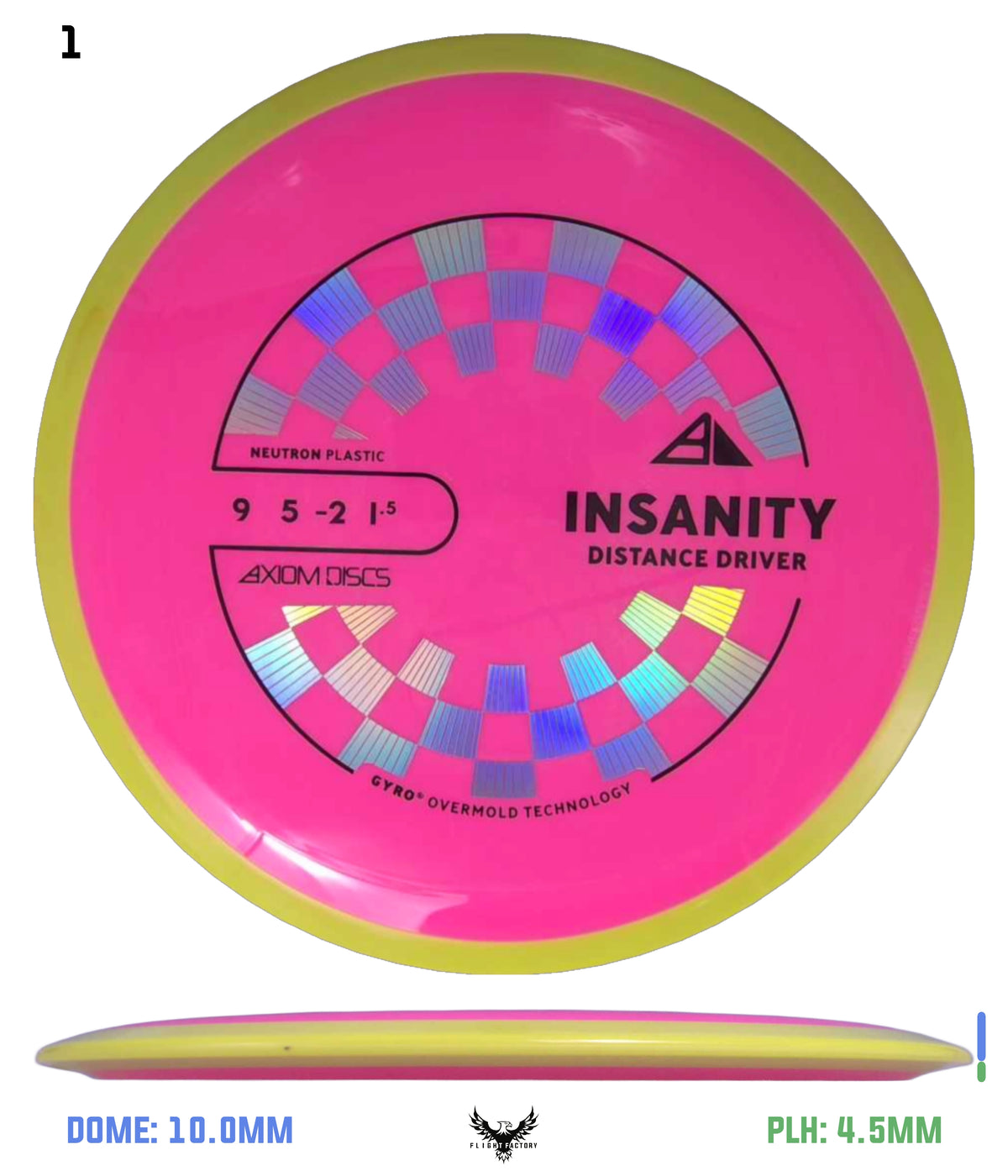 Axiom Neutron Insanity - New Stock Stamp