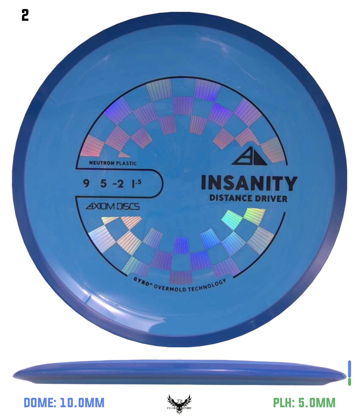 Axiom Neutron Insanity - New Stock Stamp