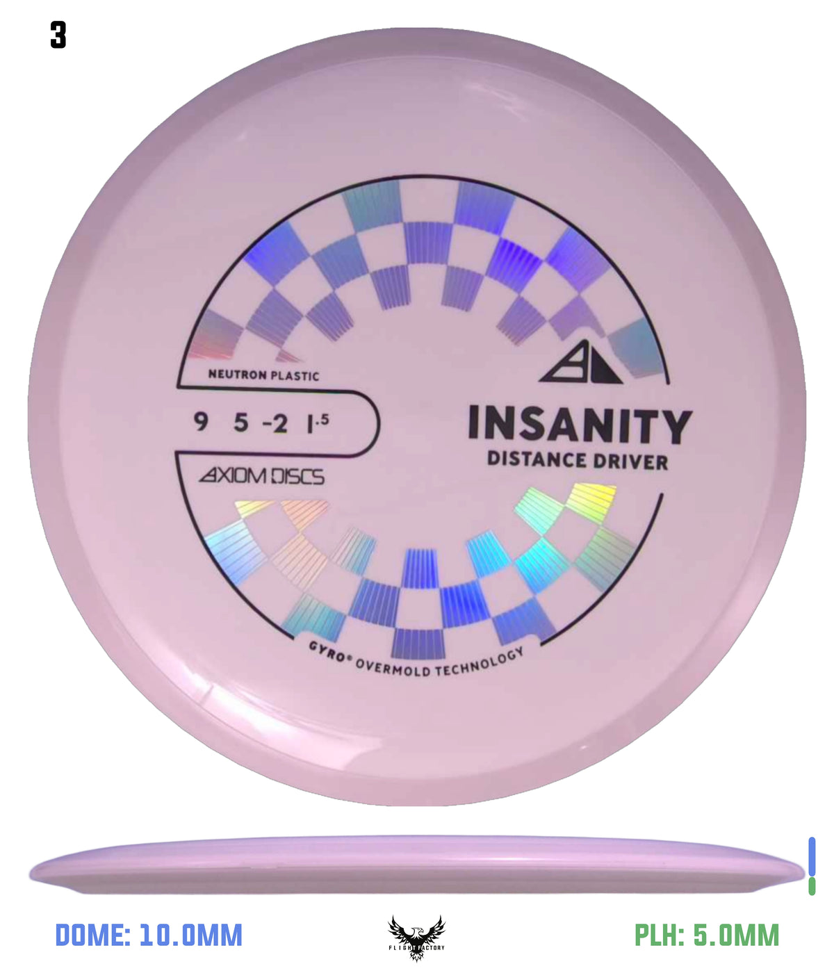 Axiom Neutron Insanity - New Stock Stamp