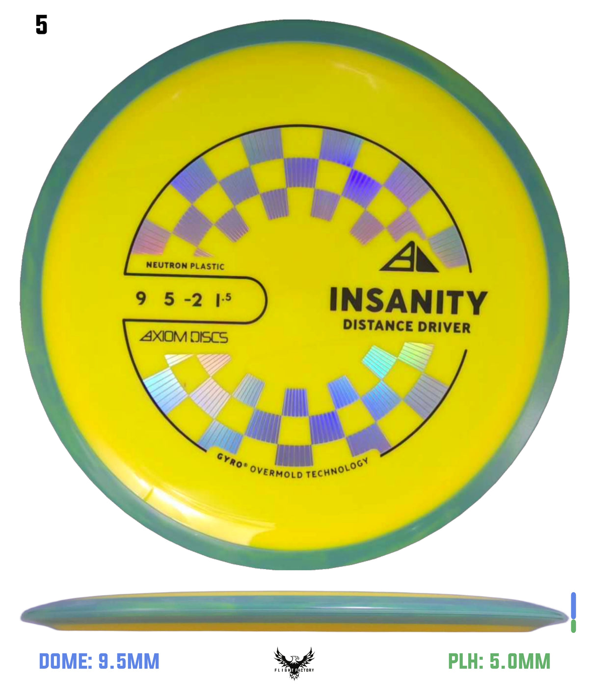 Axiom Neutron Insanity - New Stock Stamp
