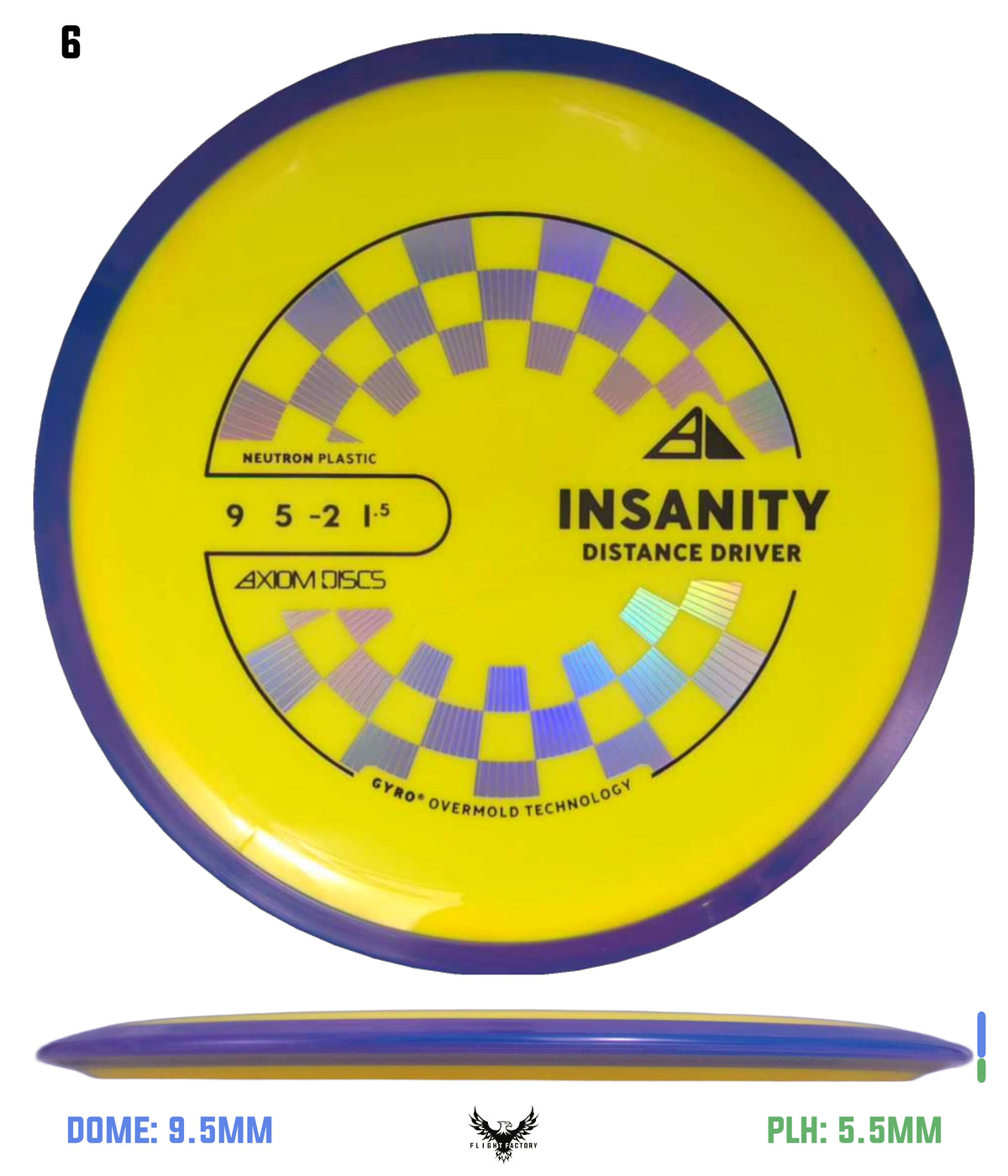 Axiom Neutron Insanity - New Stock Stamp